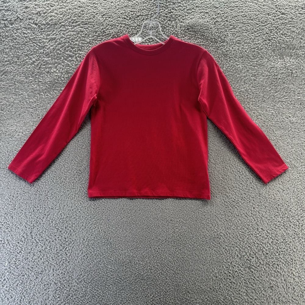 The Children's Place Shirt Boys Size M (7/8) Red Long Sleeve T-Shirt Boys M 7/8